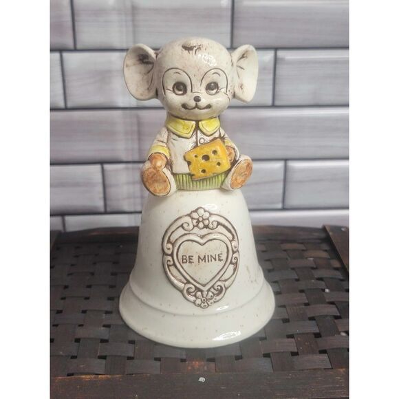 Vintage "Be Mine" Mouse TLC USA Bell - Picture 1 of 6